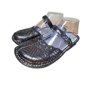 Alegria TUS-532 Tuscany Shoes Pewter Daller  US Size 7 Mary Jane Slides